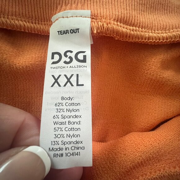 DSG‎ Ultra High-Rise Shorts, XXL, Orange - Picture 6 of 8